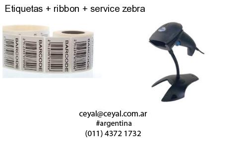 Etiquetas   ribbon   service zebra