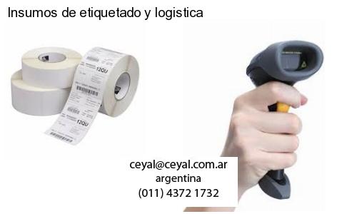 Insumos de etiquetado y logistica