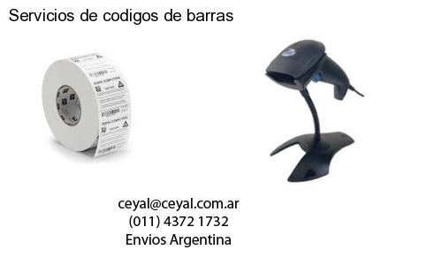 Servicios de codigos de barras