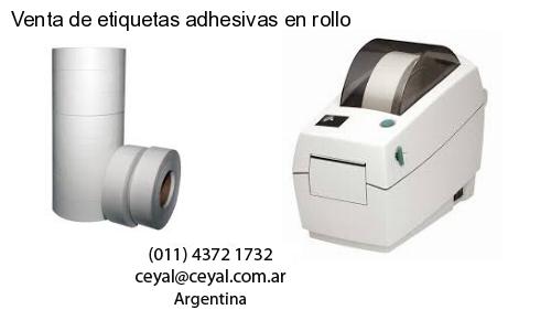 Venta de etiquetas adhesivas en rollo