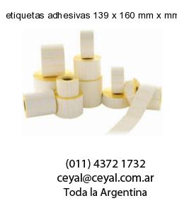 etiquetas adhesivas 139 x 160 mm x mm