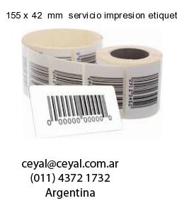 155 x 42  mm  servicio impresion etiquetas ilustracion