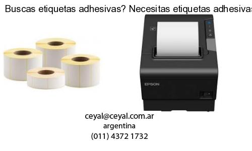 Buscas etiquetas adhesivas? Necesitas etiquetas adhesivas? Necesitas impirmir etiquetas adhesivas