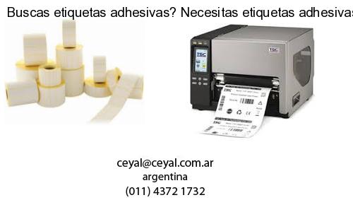 Buscas etiquetas adhesivas? Necesitas etiquetas adhesivas? Necesitas impirmir etiquetas adhesivas