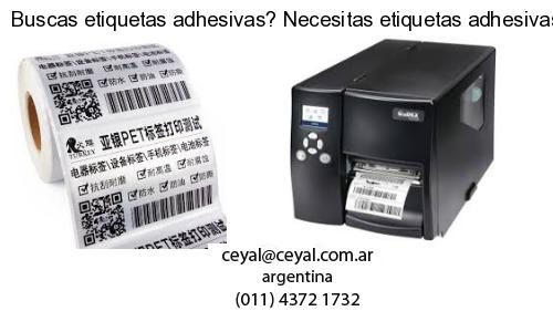 Buscas etiquetas adhesivas? Necesitas etiquetas adhesivas? Necesitas impirmir etiquetas adhesivas