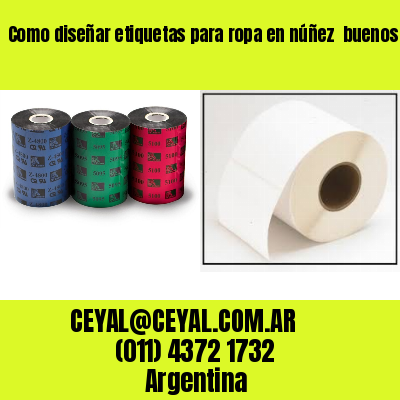 Como diseñar etiquetas para ropa en núñez  buenos aires