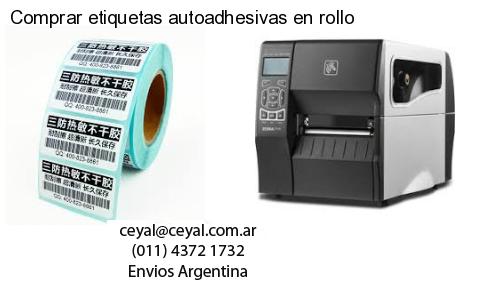 Comprar etiquetas autoadhesivas en rollo