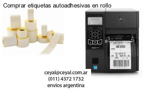Comprar etiquetas autoadhesivas en rollo