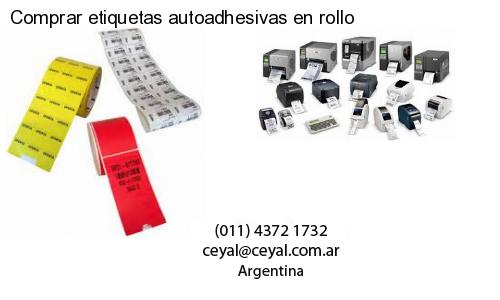 Comprar etiquetas autoadhesivas en rollo