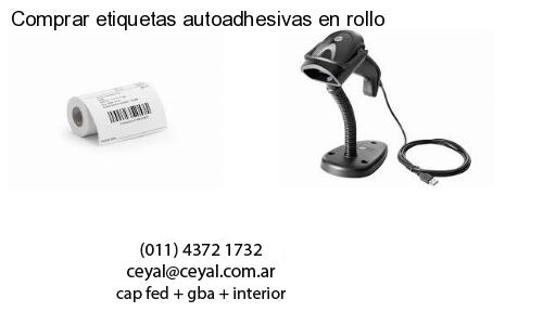Comprar etiquetas autoadhesivas en rollo