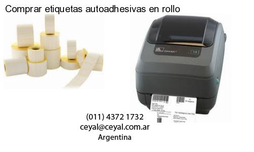 Comprar etiquetas autoadhesivas en rollo