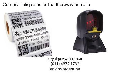 Comprar etiquetas autoadhesivas en rollo