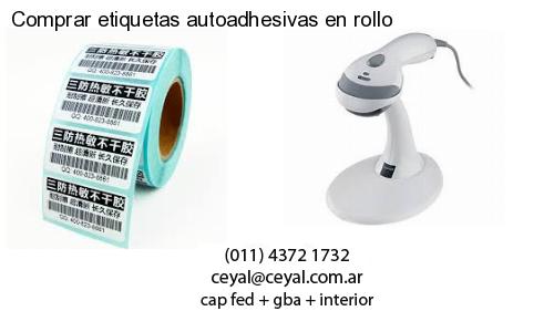 Comprar etiquetas autoadhesivas en rollo