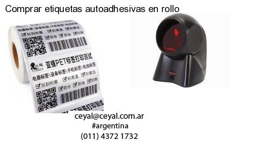 Comprar etiquetas autoadhesivas en rollo
