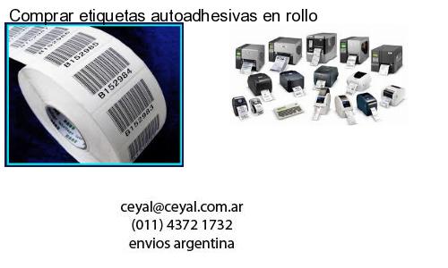 Comprar etiquetas autoadhesivas en rollo