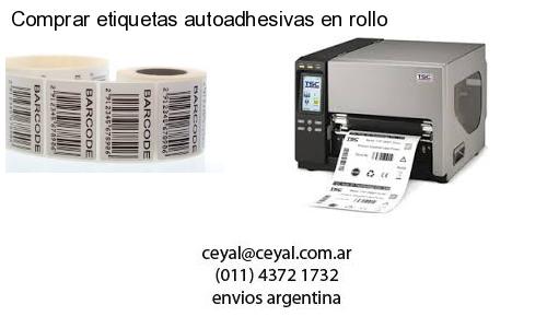 Comprar etiquetas autoadhesivas en rollo