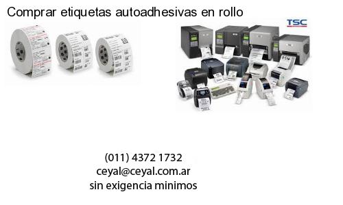 Comprar etiquetas autoadhesivas en rollo