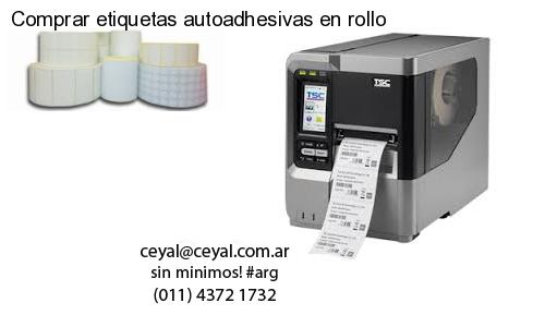 Comprar etiquetas autoadhesivas en rollo