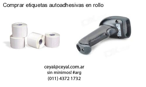 Comprar etiquetas autoadhesivas en rollo