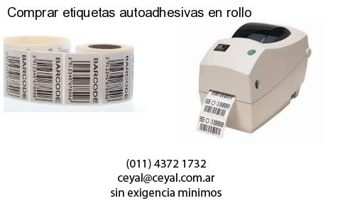Comprar etiquetas autoadhesivas en rollo