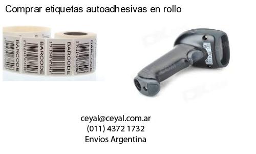 Comprar etiquetas autoadhesivas en rollo