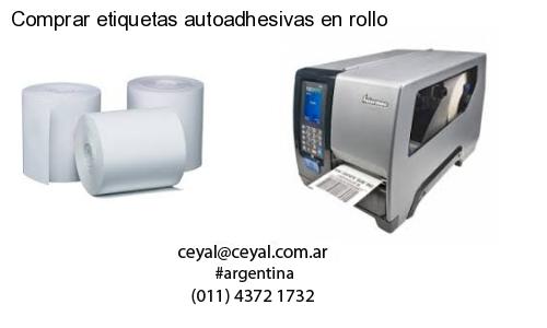 Comprar etiquetas autoadhesivas en rollo