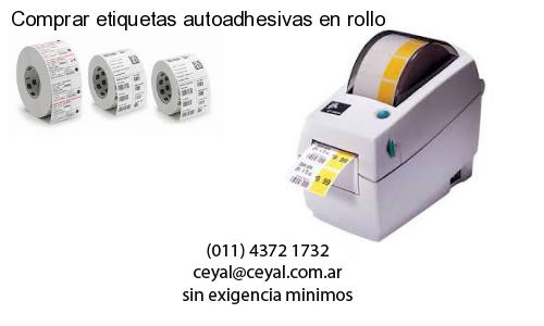 Comprar etiquetas autoadhesivas en rollo