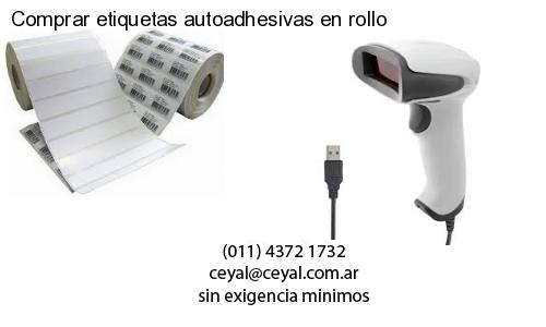 Comprar etiquetas autoadhesivas en rollo