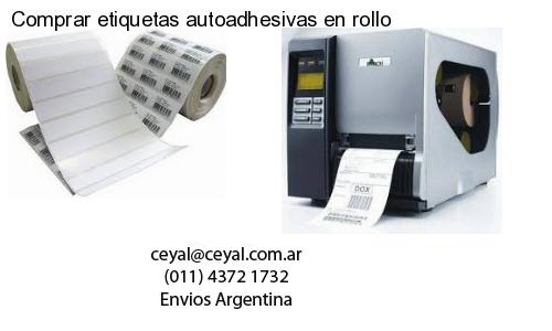 Comprar etiquetas autoadhesivas en rollo