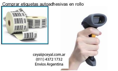 Comprar etiquetas autoadhesivas en rollo
