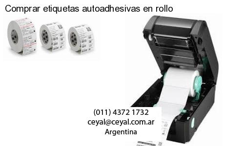 Comprar etiquetas autoadhesivas en rollo