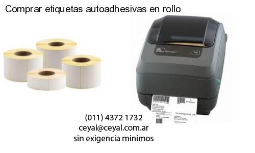 Comprar etiquetas autoadhesivas en rollo