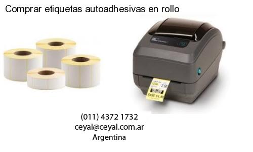 Comprar etiquetas autoadhesivas en rollo