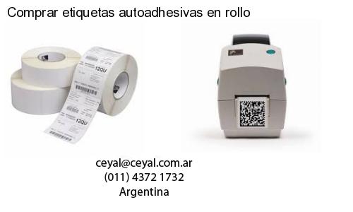 Comprar etiquetas autoadhesivas en rollo