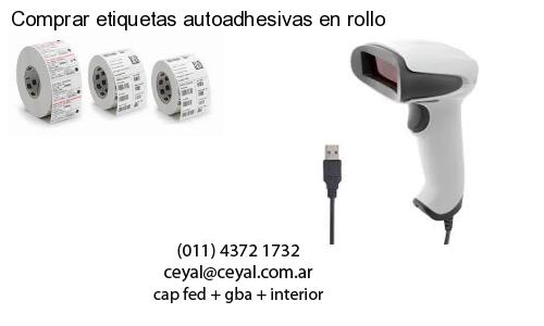 Comprar etiquetas autoadhesivas en rollo