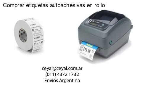 Comprar etiquetas autoadhesivas en rollo