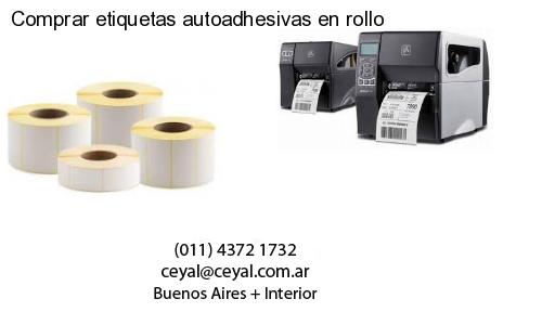 Comprar etiquetas autoadhesivas en rollo