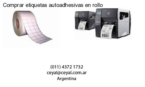 Comprar etiquetas autoadhesivas en rollo