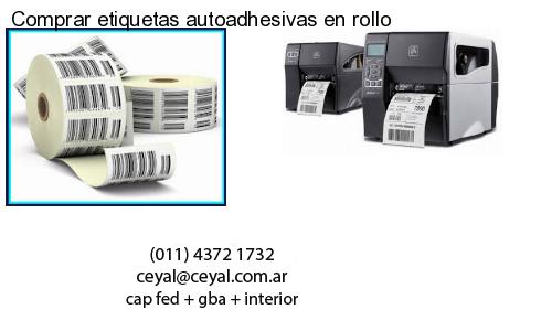 Comprar etiquetas autoadhesivas en rollo