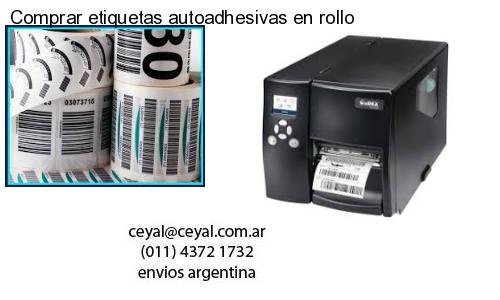 Comprar etiquetas autoadhesivas en rollo