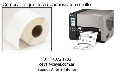 Comprar etiquetas autoadhesivas en rollo