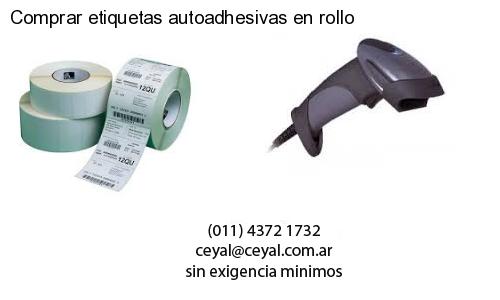 Comprar etiquetas autoadhesivas en rollo