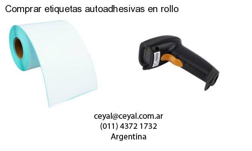 Comprar etiquetas autoadhesivas en rollo