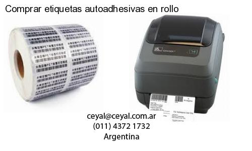 Comprar etiquetas autoadhesivas en rollo