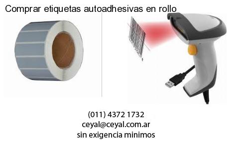 Comprar etiquetas autoadhesivas en rollo