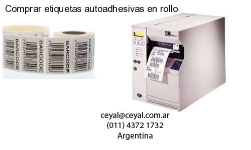 Comprar etiquetas autoadhesivas en rollo