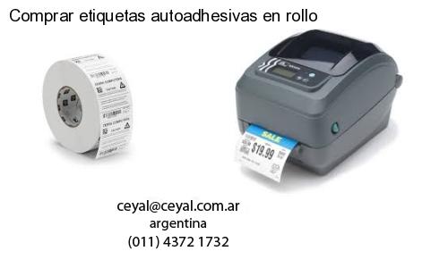 Comprar etiquetas autoadhesivas en rollo