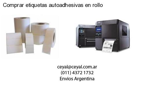 Comprar etiquetas autoadhesivas en rollo
