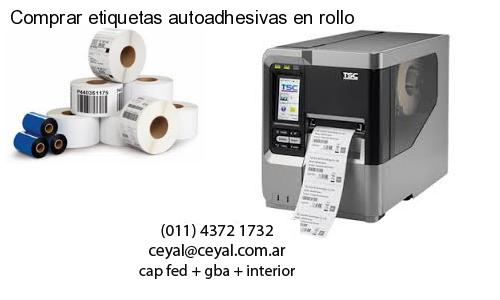 Comprar etiquetas autoadhesivas en rollo