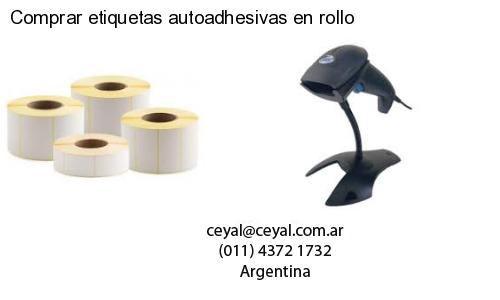 Comprar etiquetas autoadhesivas en rollo